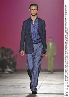 Milan Men s Fashion Week Spring Summer 2017 Milan Fashion Week, Spring Summer 2017. Pal Zilieri Fashionshow. Pictured: Model  RiccardoxGiordanoxFotosicki