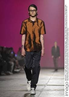 Milan Men s Fashion Week Spring Summer 2017 Milan Fashion Week, Spring Summer 2017. Pal Zilieri Fashionshow. Pictured: Model  RiccardoxGiordanoxFotosicki
