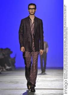Milan Men s Fashion Week Spring Summer 2017 Milan Fashion Week, Spring Summer 2017. Pal Zilieri Fashionshow. Pictured: Model  RiccardoxGiordanoxFotosicki