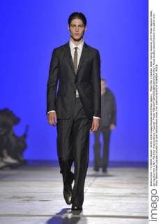 Milan Men s Fashion Week Spring Summer 2017 Milan Fashion Week, Spring Summer 2017. Pal Zilieri Fashionshow. Pictured: Model  RiccardoxGiordanoxFotosicki