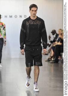 Milan Men s Fashion Week Spring Summer 2017 Milan Fashion Week, Spring Summer 2017.RICHMOND Fashionshow. Pictured: Model  RiccardoxGiordanoxFotosicki
