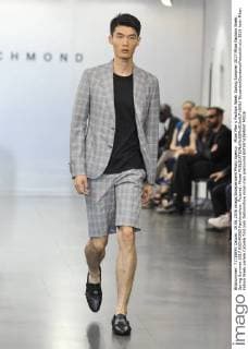 Milan Men s Fashion Week Spring Summer 2017 Milan Fashion Week, Spring Summer 2017.RICHMOND Fashionshow. Pictured: Model  RiccardoxGiordanoxFotosicki