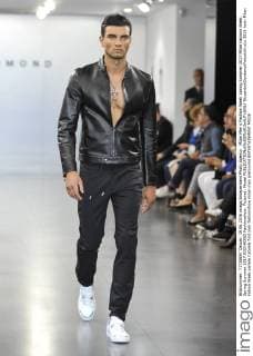 Milan Men s Fashion Week Spring Summer 2017 Milan Fashion Week, Spring Summer 2017.RICHMOND Fashionshow. Pictured: Model  RiccardoxGiordanoxFotosicki
