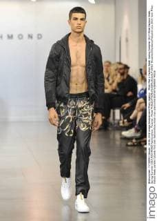 Milan Men s Fashion Week Spring Summer 2017 Milan Fashion Week, Spring Summer 2017.RICHMOND Fashionshow. Pictured: Model  RiccardoxGiordanoxFotosicki