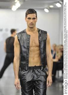Milan Men s Fashion Week Spring Summer 2017 Milan Fashion Week, Spring Summer 2017.RICHMOND Fashionshow. Pictured: Model  RiccardoxGiordanoxFotosicki