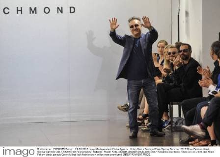 Milan Men s Fashion Week Spring Summer 2017 Milan Fashion Week, Spring Summer 2017.RICHMOND Fashionshow. Pictured: Model  RiccardoxGiordanoxFotosicki