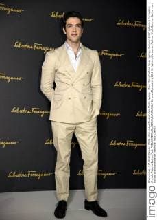 Milan Man s Fashion Week Spring Summer 2017. Salvatore Ferragamo Arrivals Pictured Eathan Peck  SimonaxChioccia
