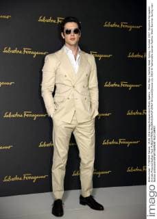 Milan Man s Fashion Week Spring Summer 2017. Salvatore Ferragamo Arrivals Pictured Eathan Peck  SimonaxChioccia
