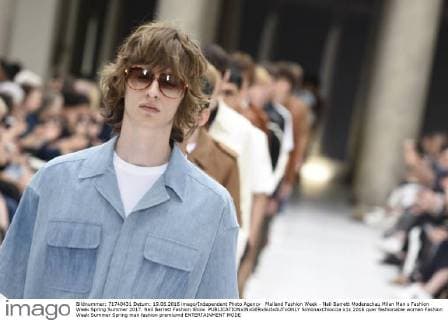 Mailand Fashion Week - Neil Barrett Modenschau Milan Man s Fashion Week Spring Summer 2017. Neil Barrett Fashion Show  SimonaxChioccia