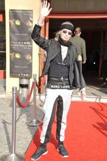 Berlin Premiere Treppe Aufwaerts Veruschka Graefin von Lehndorff, Model Ankunft zur Berlin Premiere Treppe Aufwaerts im Kino Babylon in Berlin Mitte, 19.06.2016