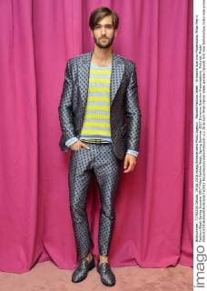 Mailand Fashion Week - Ermanno Scervino Modenschau Milan Men s Fashion Week Spring Summer 2017 Milan Fashion Week, Spring Summer 2017.Ermanno Scervino Presentations. Pictured: Model  RiccardoxGiordanoxFotosicki
