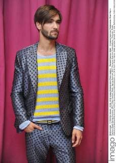 Mailand Fashion Week - Ermanno Scervino Modenschau Milan Men s Fashion Week Spring Summer 2017 Milan Fashion Week, Spring Summer 2017.Ermanno Scervino Presentations. Pictured: Model  RiccardoxGiordanoxFotosicki