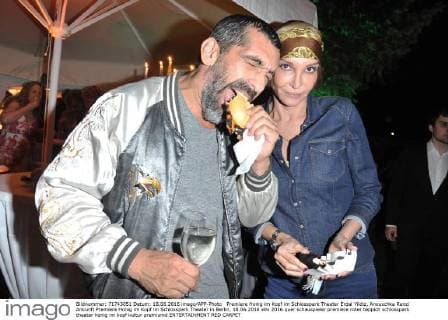 Premiere Honig im Kopf im Schlosspark Theater Erdal Yildiz, Anouschka Renzi Ankunft Premiere Honig im Kopf im Schlosspark Theater in Berlin, 18.06.2016