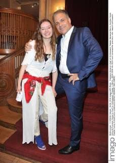 Premiere Honig im Kopf im Schlosspark Theater Natassja Revvo, Karsten Speck Ankunft Premiere Honig im Kopf im Schlosspark Theater in Berlin, 18.06.2016