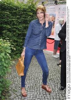 Premiere Honig im Kopf im Schlosspark Theater Anoschka Renzi Ankunft Premiere Honig im Kopf im Schlosspark Theater in Berlin, 18.06.2016