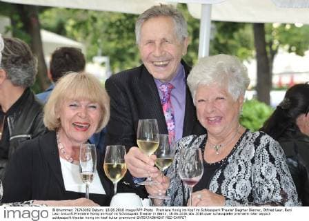 Premiere Honig im Kopf im Schlosspark Theater Dagmar Bierner, Otfried Laur, Reni Laur Ankunft Premiere Honig im Kopf im Schlosspark Theater in Berlin, 18.06.2016