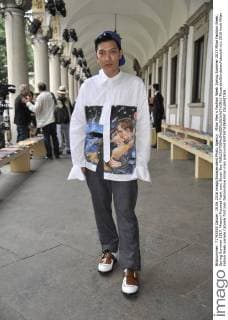 Milan Men s Fashion Week Spring Summer 2017 Milan Fashion Week, Spring Summer 2017. Missoni Pictured front row: Bryan Boy  RiccardoxGiordanoxFotosicki