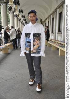 Milan Men s Fashion Week Spring Summer 2017 Milan Fashion Week, Spring Summer 2017. Missoni Pictured front row: Bryan Boy  RiccardoxGiordanoxFotosicki