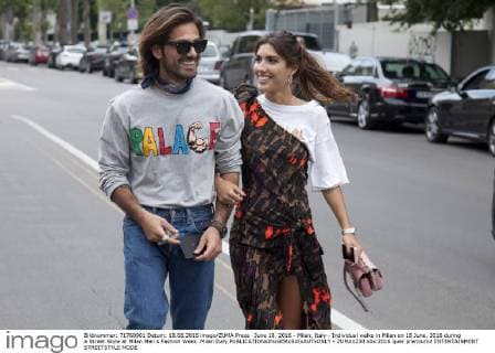 June 18, 2016 - Milan, Italy - Individual walks in Milan on 18 June, 2016 during a Street Style at Milan Men s Fashion Week. Milan Italy  - ZUMAn230