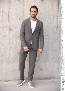 milan s Fashion Week Spring Summer 2017. Emporio Armani Arrivals Pictured: Nyle Dimarco  SimonaxChioccia