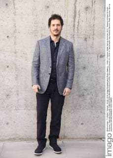 milan s Fashion Week Spring Summer 2017. Emporio Armani Arrivals Pictured: Gabriele Marinetti  SimonaxChioccia