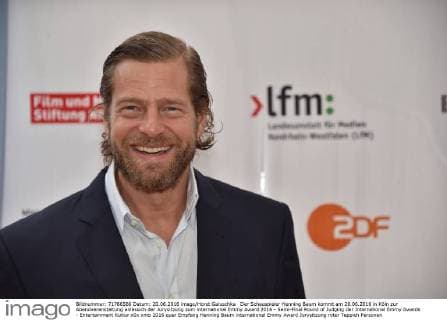 Der Schauspieler Henning Baum kommt am 20.06.2016 in Köln zur Abendveranstaltung anlässich der Jurysitzung zum international Emmy Award 2016 - Semi-Final Round of Judging der International Emmy Awards -
