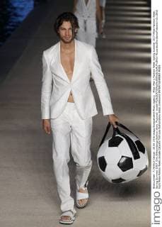 Milan Men s Fashion Week Spring Summer 2017 Milan Fashion Week, Spring Summer 2017. Dirk Bikkembergs fashion show. Pictured: model  RiccardoxGiordanoxFotosicki