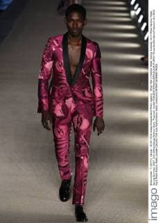 Milan Men s Fashion Week Spring Summer 2017 Milan Fashion Week, Spring Summer 2017. Dirk Bikkembergs fashion show. Pictured: model  RiccardoxGiordanoxFotosicki