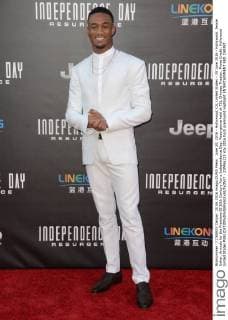 June 20, 2016 - Hollywood, CA, United States - 20 June 2016 - Hollywood. Jessie Usher. Arrivals for the Premiere Of 20th Century Fox s Independence Day: Resurgence held at TCL Chinese Theater. Photo Credit: Hollywood United States - ZUMAa123