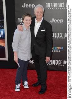 June 20, 2016 - Hollywood, CA, United States - 20 June 2016 - Hollywood. Jackson Spiner, Brent Spiner. Arrivals for the Premiere Of 20th Century Fox s Independence Day: Resurgence held at TCL Chinese Theater. Photo Credit: Hollywood United States - ZUMAa123