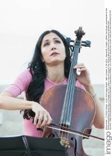 Hello Summer 21.06.2016., Dubrovnik, Croatia - Cellist Ana Rucner accompanied by the British pianist Oliver Poole held on Tuesday at five o clock in the morning on the hill Srdj above Dubrovnik held concert entitled Hello Summer.  GrgoxJelavic PIXSELL