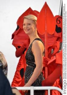 Actress Mia Wasikowska attends the Japan premiere for the film Alice Through the Looking Glass in Tokyo, Japan on June 21, 2016. This film will open on July 1st in Japan.  TKP2016062104 KEIZOxMORI