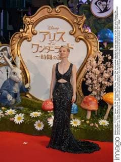 Actress Mia Wasikowska attends the Japan premiere for the film Alice Through the Looking Glass in Tokyo, Japan on June 21, 2016. This film will open on July 1st in Japan.  TKP2016062105 KEIZOxMORI