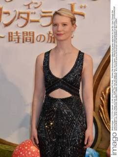 Actress Mia Wasikowska attends the Japan premiere for the film Alice Through the Looking Glass in Tokyo, Japan on June 21, 2016. This film will open on July 1st in Japan.  TKP2016062107 KEIZOxMORI
