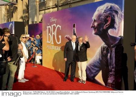John Williams & Steven Spielberg BFG FILM PREMIERE Hollywood Patrick Rideaux PicturePerfect