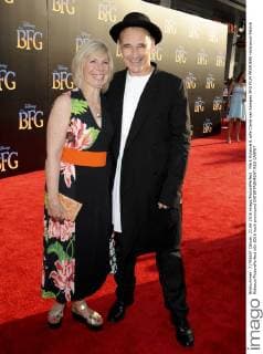 Mark Rylance & wife Claire van Kampen BFG FILM PREMIERE Hollywood Patrick Rideaux PicturePerfect
