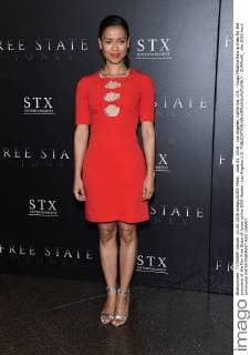 June 21, 2016 - Los Angeles, California, U.S. - Gugu Mbatha-Raw arrives for the premiere of the film Free State of Jones at the DGA theater. Los Angeles U.S. - ZUMAo05_