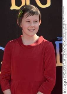 June 21, 2016 - Hollywood, CA, United States - 21 June 2016 - Hollywood. Ruby Barnhill. Arrivals for the Premiere Of Disney s The BFG held at El Capitan Theater. Photo Credit: Hollywood United States - ZUMAa123