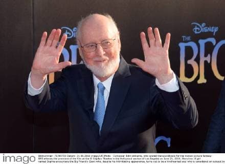 Composer John Williams, who scored the soundtrack for the motion picture fantasy BFG attends the premiere of the film at the El Capitan Theatre in the Hollywood section of Los Angeles on June 21, 2016. Storyline: A girl named Sophie encounters the Big Friendly Giant who, despite his intimidating appearance, turns out to be a kindhearted soul who is considered an outcast by the other giants because, unlike them, he refuses to eat children.  LAP2016062114 JIMxRUYMEN