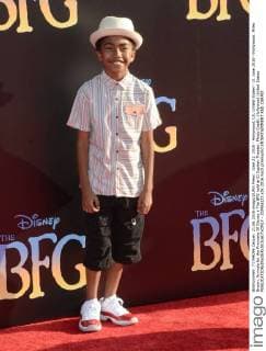 June 21, 2016 - Hollywood, CA, United States - 21 June 2016 - Hollywood. Miles Brown. Arrivals for the Premiere Of Disney s The BFG held at El Capitan Theater. Photo Credit: Hollywood United States - ZUMAa123