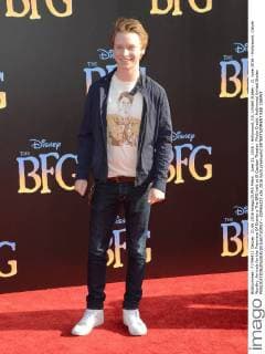 June 21, 2016 - Hollywood, CA, United States - 21 June 2016 - Hollywood. Calum Worthy. Arrivals for the Premiere Of Disney s The BFG held at El Capitan Theater. Photo Credit: Hollywood United States - ZUMAa123