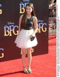 June 21, 2016 - Hollywood, CA, United States - 21 June 2016 - Hollywood. Chloe East. Arrivals for the Premiere Of Disney s The BFG held at El Capitan Theater. Photo Credit: Hollywood United States - ZUMAa123