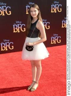 June 21, 2016 - Hollywood, CA, United States - 21 June 2016 - Hollywood. Chloe East. Arrivals for the Premiere Of Disney s The BFG held at El Capitan Theater. Photo Credit: Hollywood United States - ZUMAa123