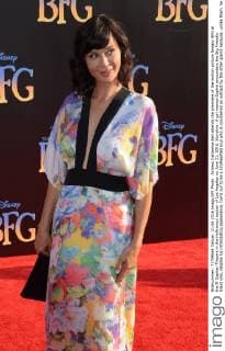 Actress Catherine Bell attends the premiere of the motion picture fantasy BFG at the El Capitan Theatre in the Hollywood section of Los Angeles on June 21, 2016. Storyline: A girl named Sophie encounters the Big Friendly Giant who, despite his intimidating appearance, turns out to be a kindhearted soul who is considered an outcast by the other giants because, unlike them, he refuses to eat children.  LAP2016062150 JIMxRUYMEN