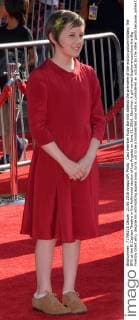 Cast member Ruby Barnhill attends the premiere of the motion picture fantasy The BFG at the El Capitan Theatre in the Hollywood section of Los Angeles on June 21, 2016. Storyline: A girl named Sophie encounters the Big Friendly Giant who, despite his intimidating appearance, turns out to be a kindhearted soul who is considered an outcast by the other giants because, unlike them, he refuses to eat children.  LAP2016062138 JIMxRUYMEN