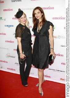 Nova Meierhenrich und Julia-Niharika Sen beim Emotion Award 2016 in der Laeiszhalle. Hamburg, 22.06.2016 Foto:xgbrcix xFuturexImage