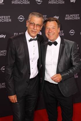 Patrick Lindner und Peter Schäfer bei der Eröffnung vom Filmfest München mit der Kino Premiere von Toni Erdmann am 23.06.2016 in München Eroeffnung Opening Filmfest Muenchen 2016 