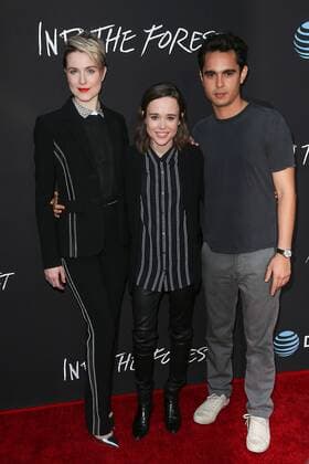 Evan Rachel Wood, Ellen Page und Max Minghella, die drei Hauptdarsteller bei der Into the Forest Kino Premiere am 22.06.2016 in Los Angeles Into the Forest Kinopremiere in Los Angeles, 2016 