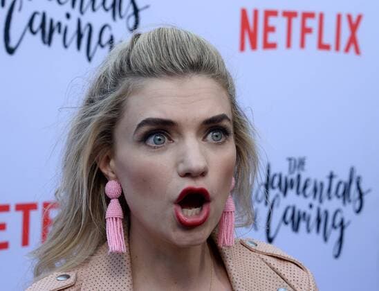 Cast member Megan Ferguson attends a screening of Netflix s motion picture drama The Fundamentals of Caring at the Arclight Cinema Dome in the Hollywood section of Los Angeles on June 23, 2016. Storyline: A man suffering an incredible amount of loss enrolls in a class about care-giving that changes his perspective on life.  LAP2016062304 JIMxRUYMEN