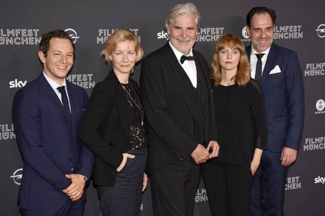 Trystan Pütter, Sandra Hüller, Peter Simonischek, Maren Ade und Thomas Loibl beim Opening vom 34. Filmfest München 2016 im Mathäser Filmpalast. München, 23.06.2016 Foto:xP.xSchönbergerx xFuturexImage